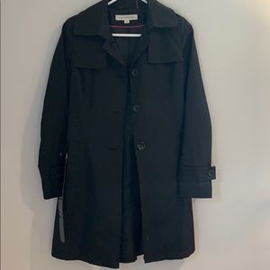 Black Via Spiga Raincoat